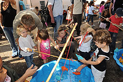 Kermesse des écoles, à Biot en 2009