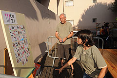 Kermesse des écoles, à Biot en 2009