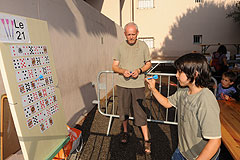 Kermesse des écoles, à Biot en 2009