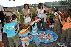 Kermesse des écoles, à Biot en 2009