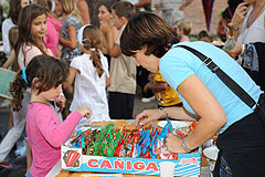 Kermesse des écoles, à Biot en 2009
