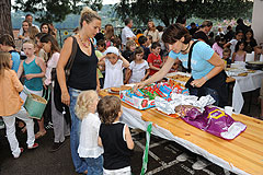 Kermesse des écoles, à Biot en 2009