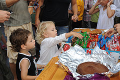 Kermesse des écoles, à Biot en 2009