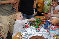 Kermesse des écoles, à Biot en 2009