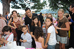 Kermesse des écoles, à Biot en 2009
