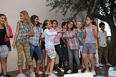 Kermesse des écoles, à Biot en 2009