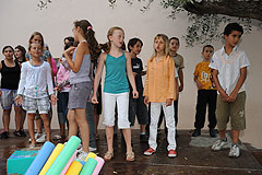 Kermesse des écoles, à Biot en 2009