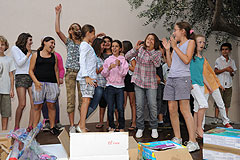 Kermesse des écoles, à Biot en 2009