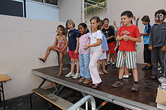 Kermesse des écoles, à Biot en 2009