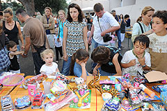 Kermesse des écoles, à Biot en 2009