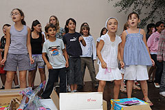 Kermesse des écoles, à Biot en 2009