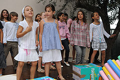 Kermesse des écoles, à Biot en 2009