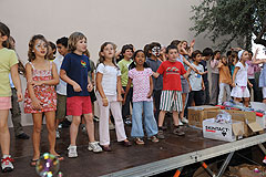 Kermesse des écoles, à Biot en 2009