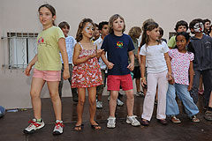 Kermesse des écoles, à Biot en 2009