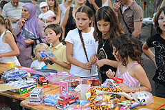 Kermesse des écoles, à Biot en 2009