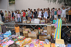 Kermesse des écoles, à Biot en 2009
