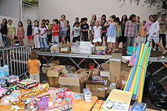 Kermesse des écoles, à Biot en 2009