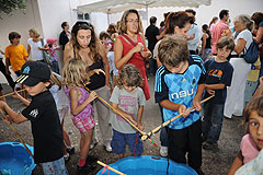 Kermesse des écoles, à Biot en 2009