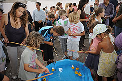 Kermesse des écoles, à Biot en 2009
