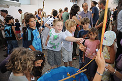 Kermesse des écoles, à Biot en 2009