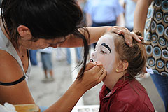 Kermesse des écoles, à Biot en 2009