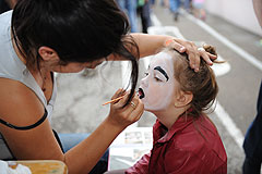 Kermesse des écoles, à Biot en 2009