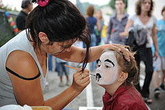 Kermesse des écoles, à Biot en 2009