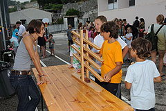 Kermesse des écoles, à Biot en 2009