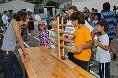 Kermesse des écoles, à Biot en 2009