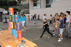 Kermesse des écoles, à Biot en 2009