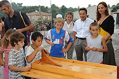 Kermesse des écoles, à Biot en 2009