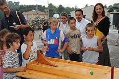 Kermesse des écoles, à Biot en 2009