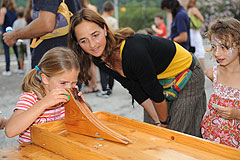 Kermesse des écoles, à Biot en 2009