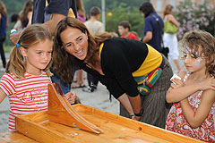 Kermesse des écoles, à Biot en 2009