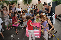 Kermesse des écoles, à Biot en 2009