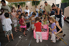 Kermesse des écoles, à Biot en 2009