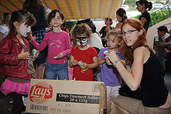 Kermesse des écoles, à Biot en 2009