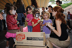 Kermesse des écoles, à Biot en 2009
