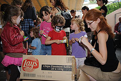 Kermesse des écoles, à Biot en 2009