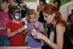 Kermesse des écoles, à Biot en 2009