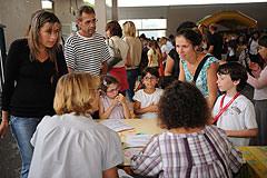 Kermesse des écoles, à Biot en 2009