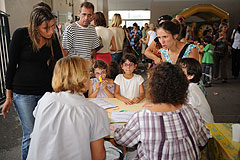 Kermesse des écoles, à Biot en 2009