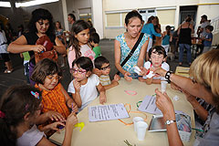 Kermesse des écoles, à Biot en 2009