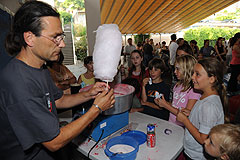 Kermesse des écoles, à Biot en 2009