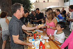 Kermesse des écoles, à Biot en 2009