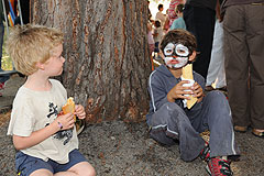Kermesse des écoles, à Biot en 2009