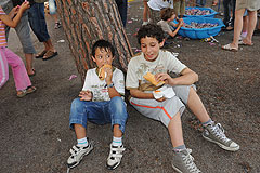 Kermesse des écoles, à Biot en 2009
