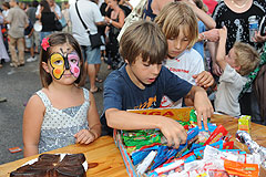 Kermesse des écoles, à Biot en 2009