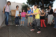Kermesse des écoles, à Biot en 2009