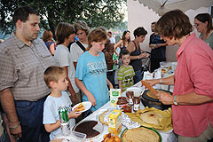 Kermesse des écoles, à Biot en 2009